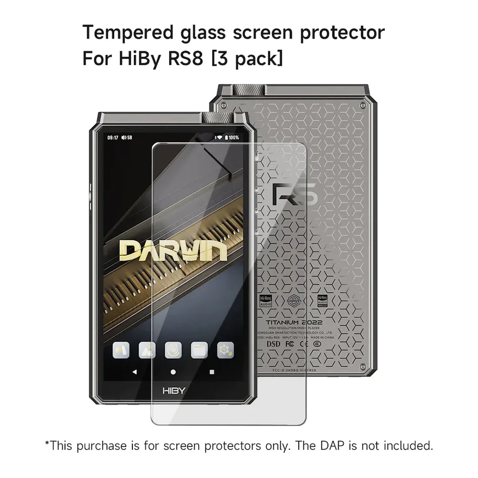 Hiby Tempered Glass Protector